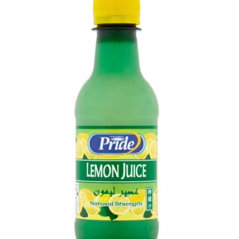 Pride Lemon Juice 250ml Main Image